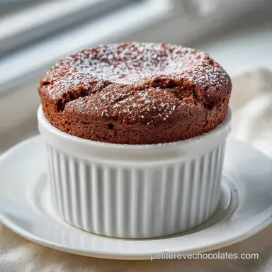 Souffl&eacute; Au Chocolat en 32 Minutes Fiche recette