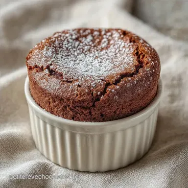 Souffl&eacute; au Chocolat C&oelig;ur Fondant
