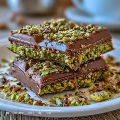Tablette Chocolat Duba&iuml;: C&oelig;ur Pistache Fiche recette