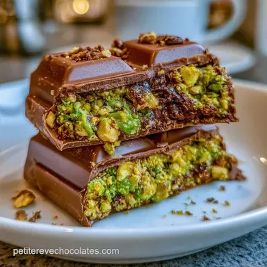 Tablette Chocolat Duba&iuml;: C&oelig;ur Pistache