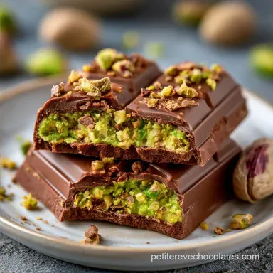 Chocolat Duba&iuml; Avec Pistache