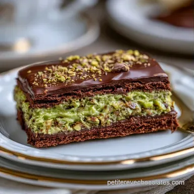 Tablette Chocolat Fourr&eacute;e &agrave; la Pistache Fiche recette