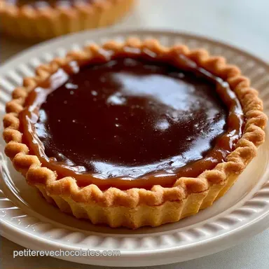 Tartelette Chocolat Caramel pour 6