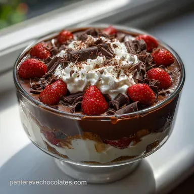 Trifle Triple Chocolat : La Recette &Eacute;lite pour un Dessert dException Fiche recette