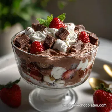 Trifle Triple Chocolat : La Recette &Eacute;lite pour un Dessert dException