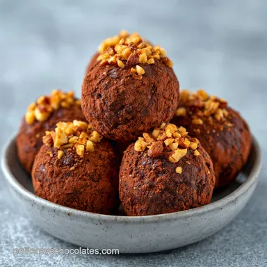 Truffes Au Chocolat: C&oelig;ur Velout&eacute; Fiche recette