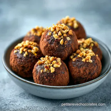 Truffes Au Chocolat: C&oelig;ur Velout&eacute;