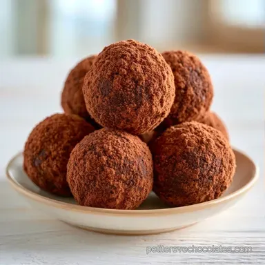 Truffes au Chocolat en 25 min Fiche recette