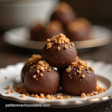 Les Vraies Truffes au Chocolat Recette de GrandMère Facile