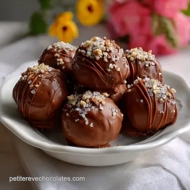 3Ingredient Nutella Truffles NoBake So Easy: C&oelig;ur Coulant Fiche recette