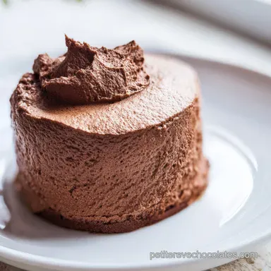 Chocolate Mousse for 4 Servings Fiche recette