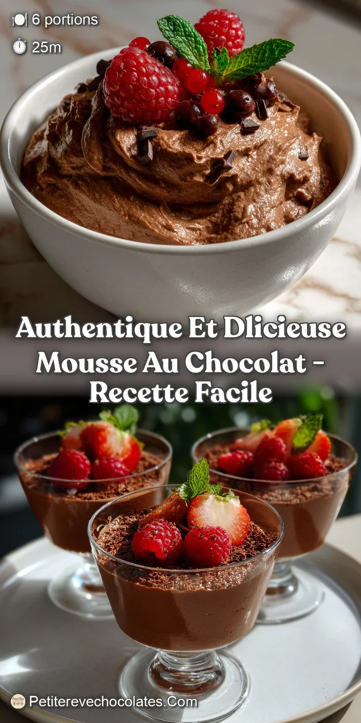 Close-up of intensely dark chocolate mousse, revealing a light, airy texture with small bubbles and a decadent shine.