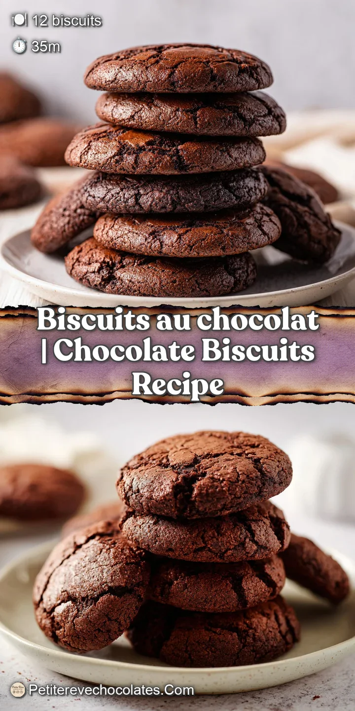 Gros plan sur un biscuit craquel&eacute; laissant couler un c&oelig;ur de chocolat noir dense, brillant et encore chaud.