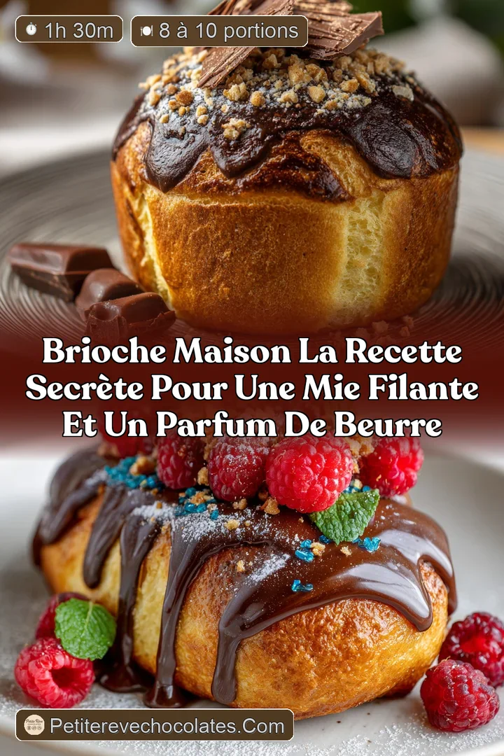 Brioche Maison La Recette Secr&egrave;te pour une Mie Filante et un Parfum de Beurre