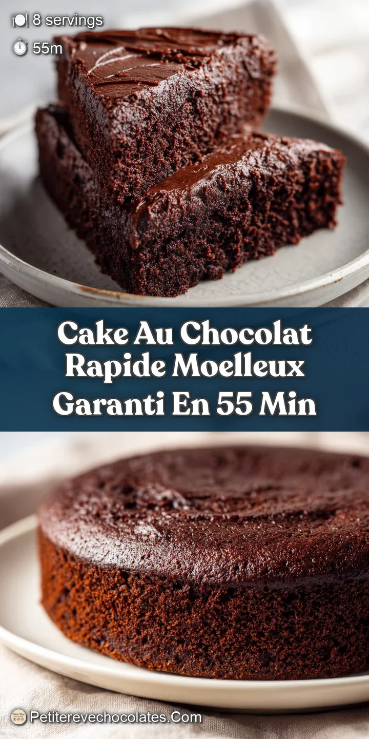 Close-up of moist chocolate cake with a soft, fudgy crumb. Hints of cocoa powder create a tempting, bittersweet detail.