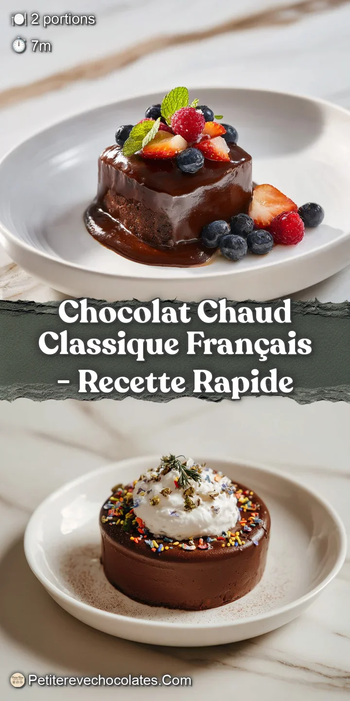 Close-up of a steaming mug of thick, glossy hot chocolate with a velvety smooth surface. Inviting warmth radiates out.