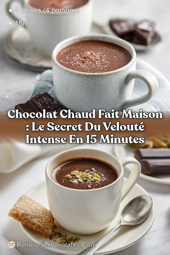 Chocolat chaud fait maison : Le secret du velouté intense en 15 minutes