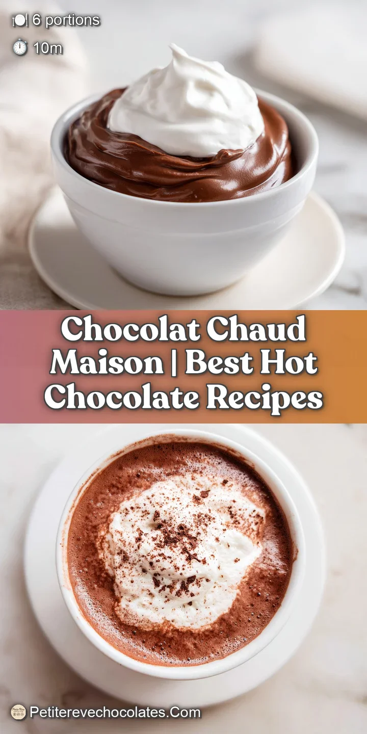 Gros plan sur l'&eacute;cume onctueuse et vaporeuse d'une boisson chaude chocolat&eacute;e, avec des gouttes de chocolat fondant.