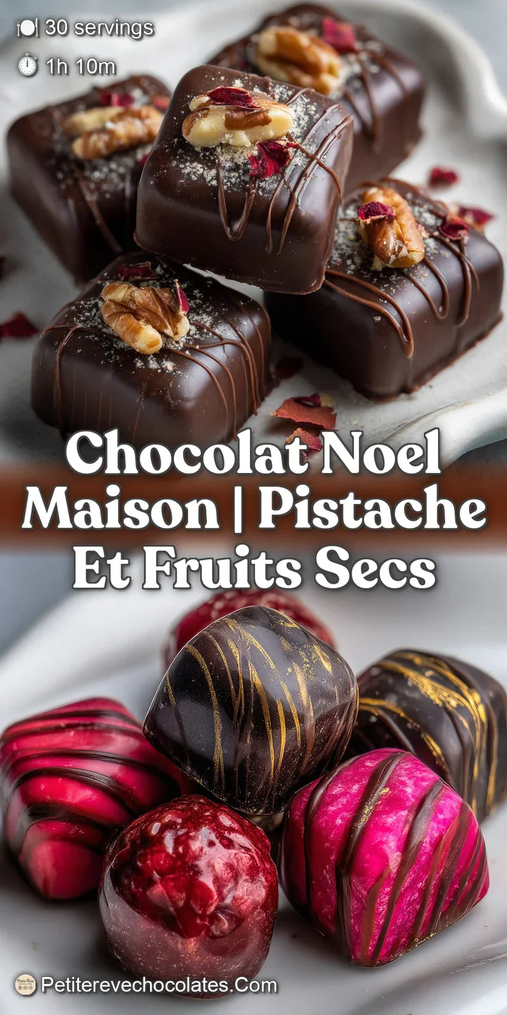 Close-up of a chocolate dessert with a shattered, textured surface revealing layers of dark chocolate and creamy filling. ...