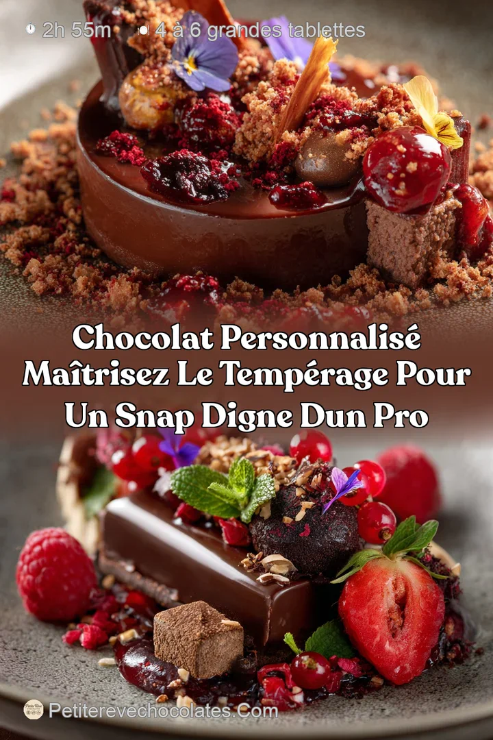 Chocolat Personnalis&eacute; Ma&icirc;trisez le temp&eacute;rage pour un snap digne dun pro