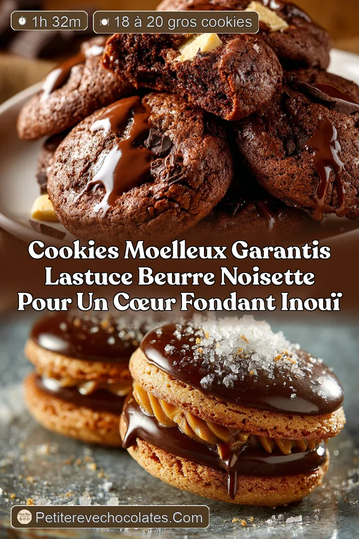 Cookies Moelleux Garantis Lastuce Beurre Noisette pour un Cœur Fondant Inouï
