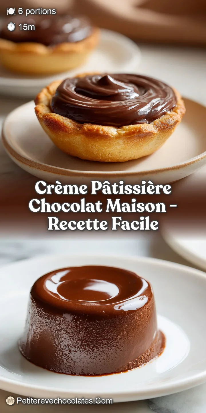 Close-up of shiny, decadent chocolate cream. Rich, velvety texture with deep brown color, promising an intensely chocolate...