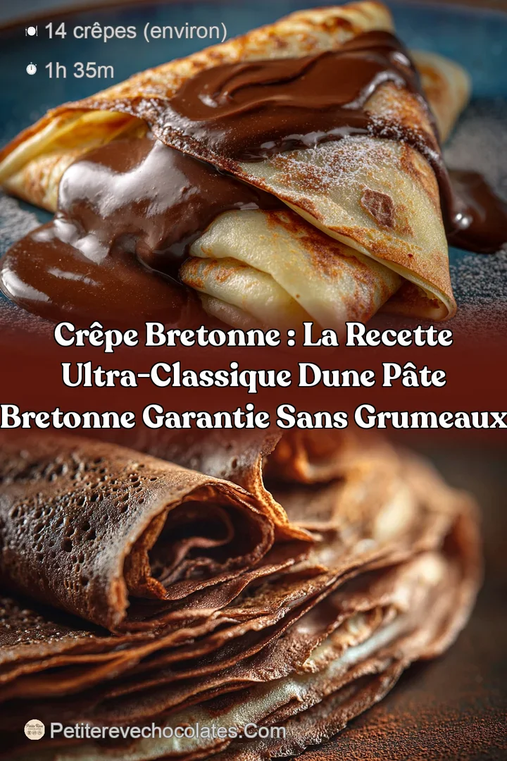 Cr&ecirc;pe bretonne : la recette ultra-classique dune p&acirc;te bretonne garantie sans grumeaux