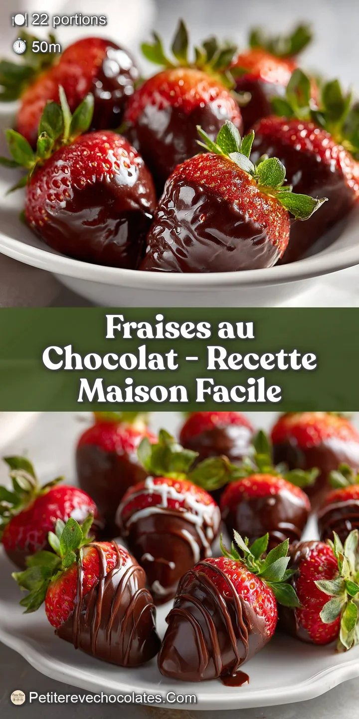 Close-up of a perfectly coated, deep chocolate strawberry with a vibrant red gleam.