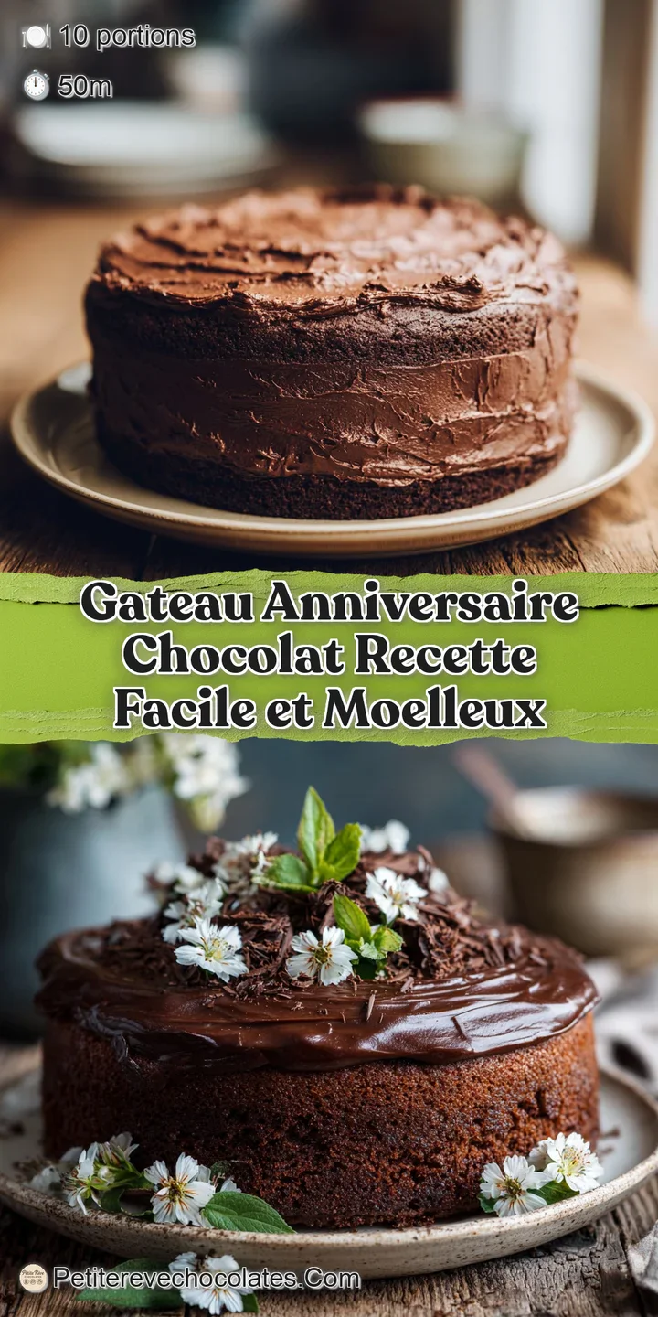 Close-up view of moist, dark chocolate cake. Swirls of thick chocolate frosting catch the light, creating a mouthwatering,...