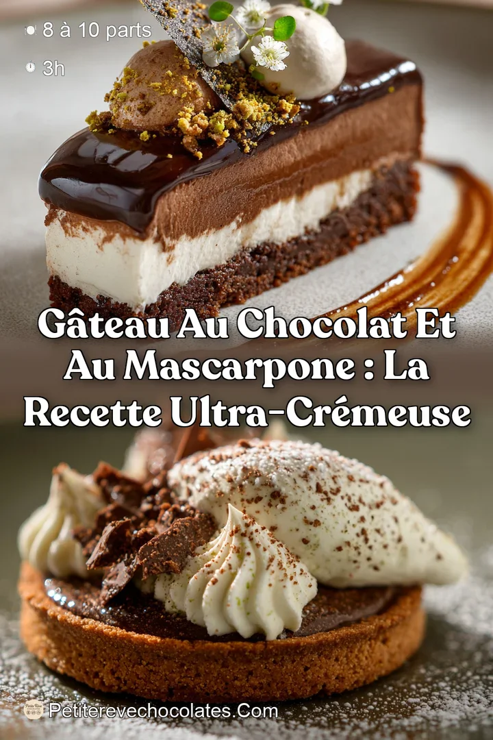G&acirc;teau au chocolat et au mascarpone : la recette ultra-cr&eacute;meuse