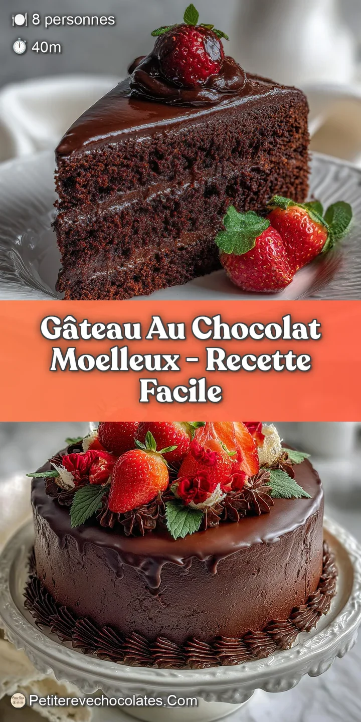Close-up of a decadent, fudgy chocolate cake showing its moist interior and slightly crusty exterior. Irresistibly tempting!