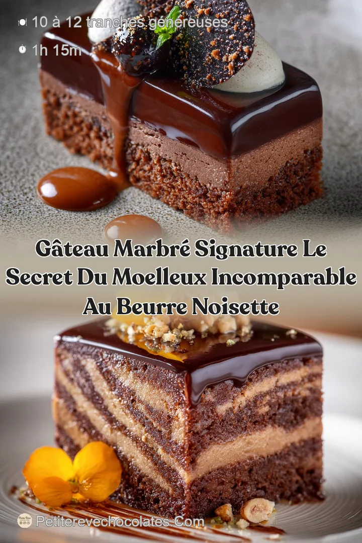 G&acirc;teau Marbr&eacute; Signature Le secret du moelleux incomparable au Beurre Noisette