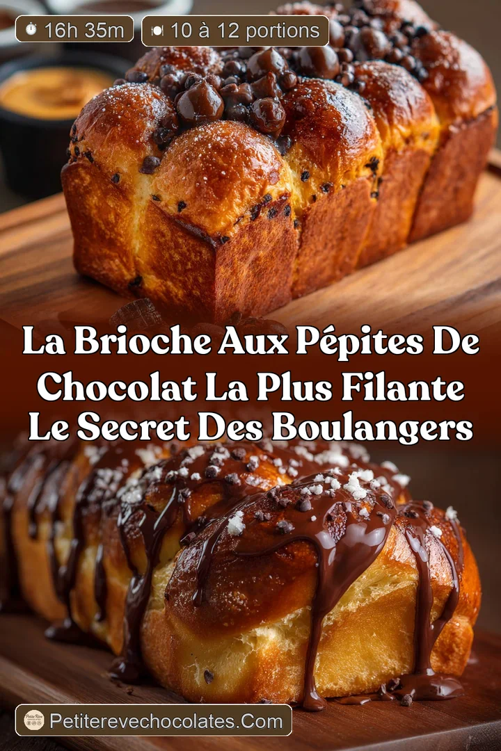 La Brioche aux Pépites de Chocolat la plus Filante Le Secret des Boulangers