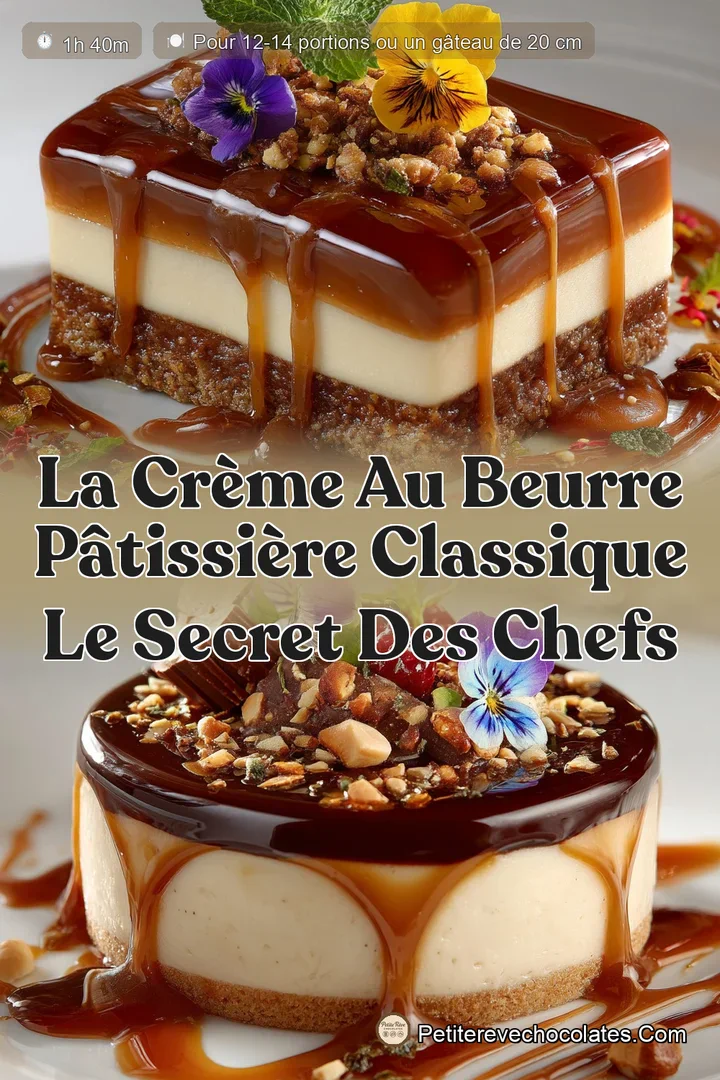La Crème au Beurre Pâtissière Classique Le Secret des Chefs