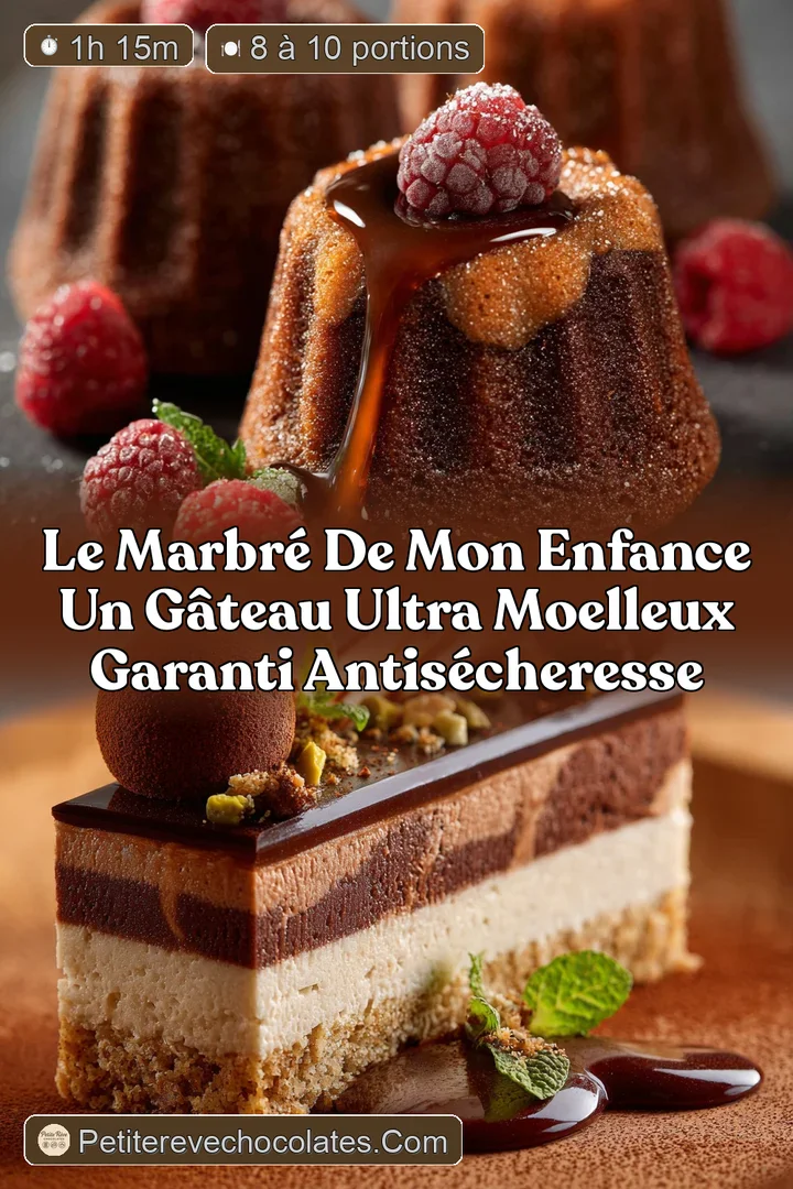 Le Marbr&eacute; de Mon Enfance un G&acirc;teau ultra Moelleux garanti antis&eacute;cheresse