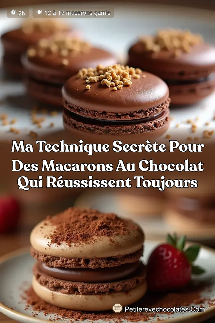 Ma Technique Secrète pour des Macarons au Chocolat Qui Réussissent Toujours