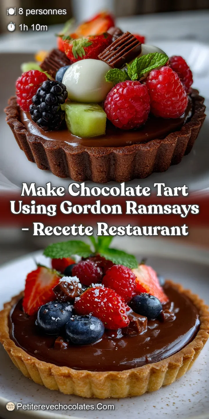 Make Chocolate Tart Using Gordon Ramsays - Recette Restaurant