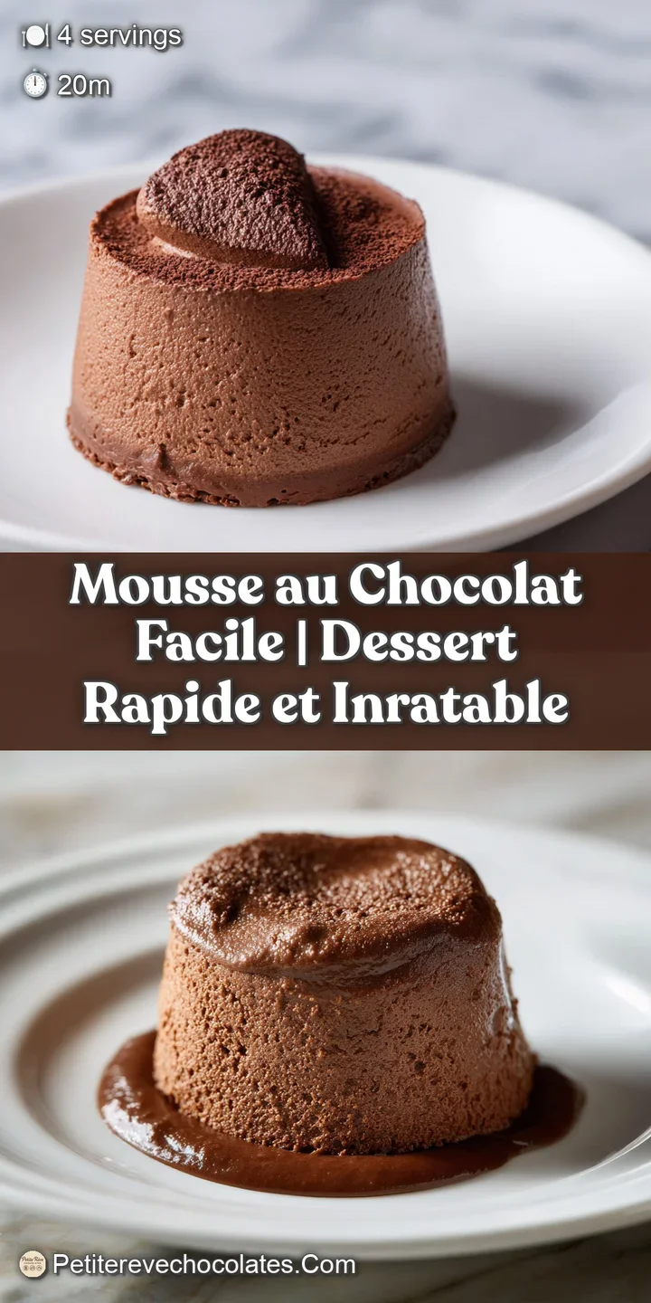 Close-up of decadent chocolate mousse. Deep, dark color with a delicate, airy texture. Shavings of chocolate adorn the top.