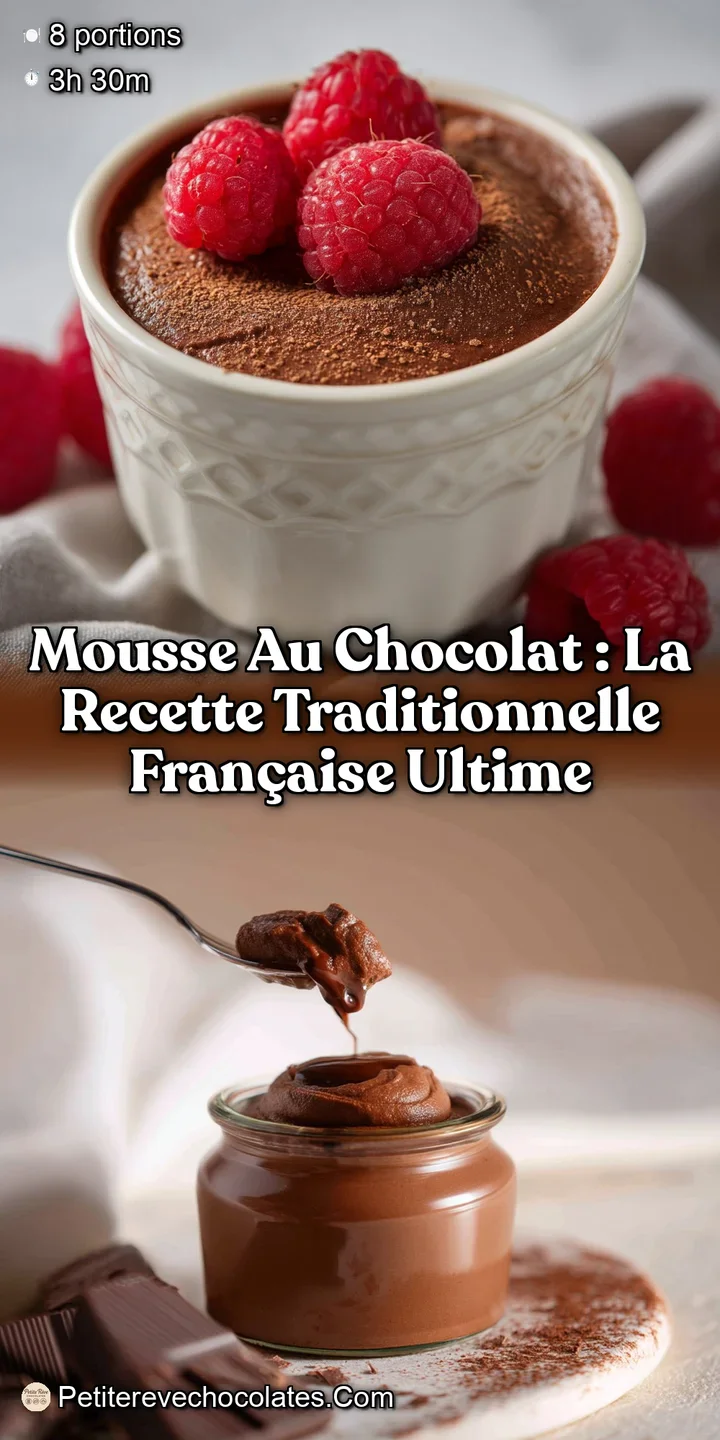 Mousse au chocolat : La recette traditionnelle française ultime