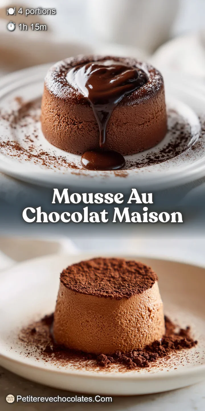 Silky smooth dark chocolate mousse in a glass. Bubbles create a tempting texture. Light reflects off the decadent, rich de...