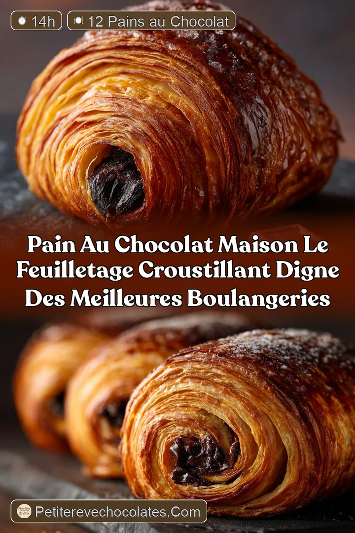 Pain au Chocolat Maison Le Feuilletage Croustillant Digne des Meilleures Boulangeries