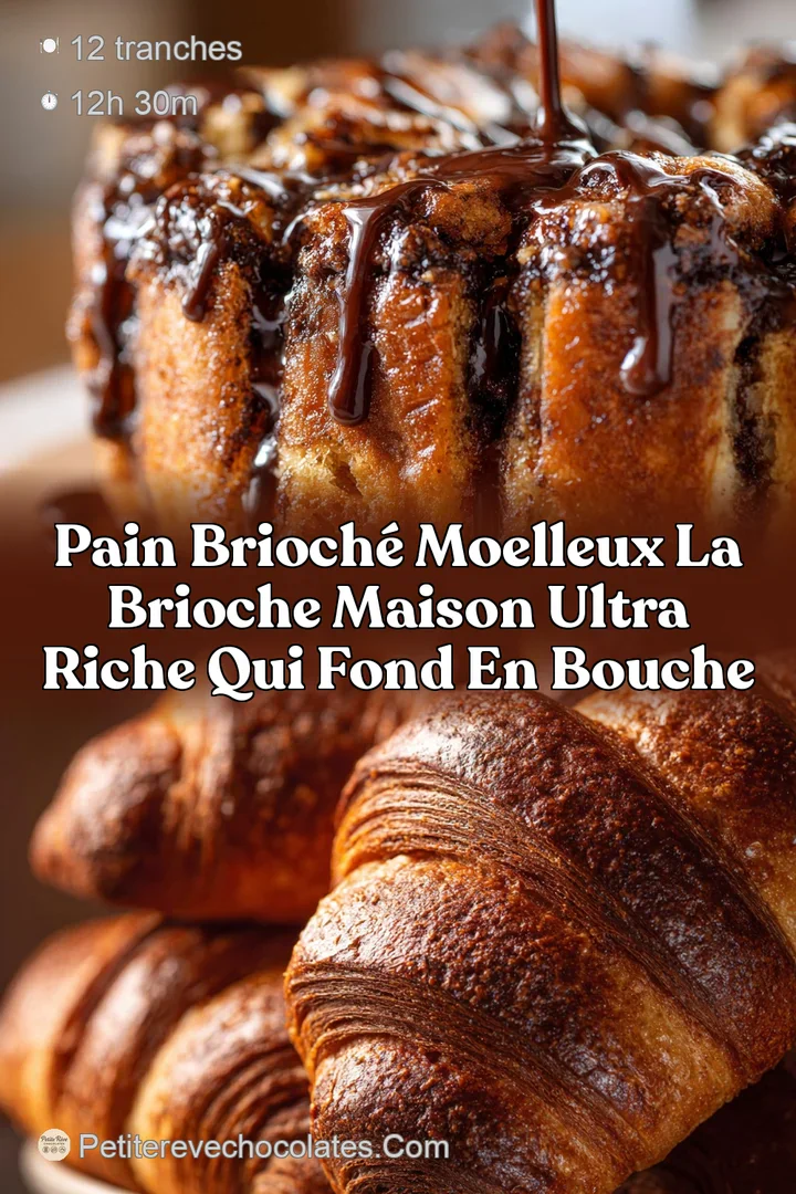 Pain brioch&eacute; moelleux La brioche maison ultra riche qui fond en bouche