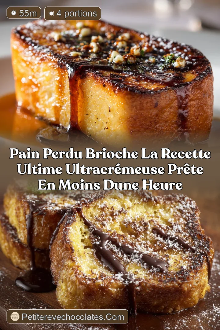 Pain Perdu Brioche La Recette Ultime UltraCr&eacute;meuse Pr&ecirc;te en Moins dune Heure