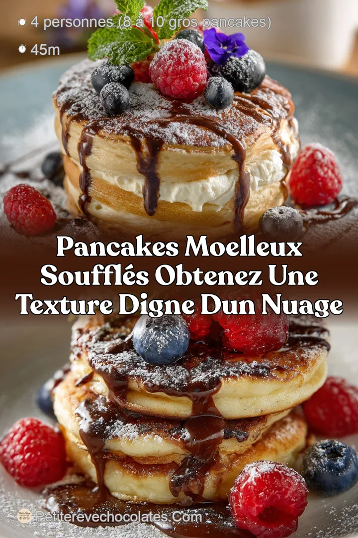 Pancakes Moelleux Souffl&eacute;s Obtenez une texture digne dun nuage