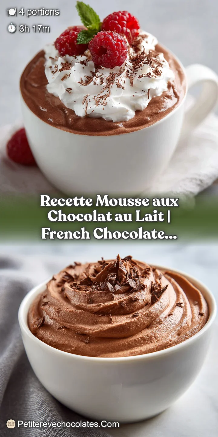 Close-up of airy milk chocolate mousse texture with tiny bubbles, revealing its soft, melt-in-your-mouth appearance.