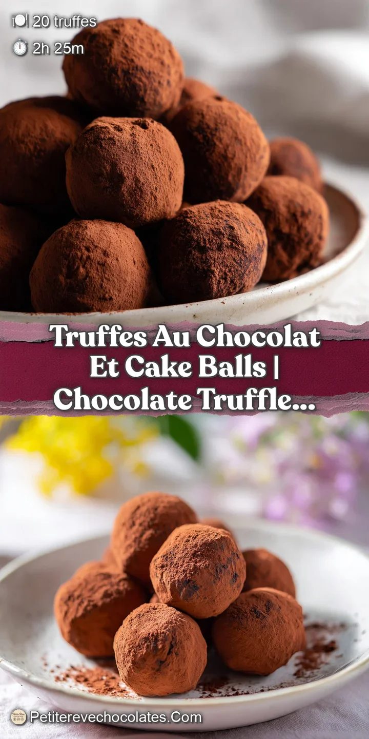 Gros plan sur une bille de chocolat fondante, r&eacute;v&eacute;lant une texture granuleuse et un c&oelig;ur onctueux et sombre.