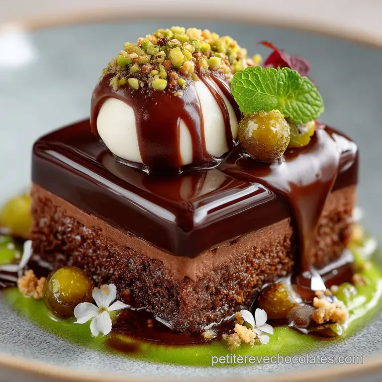 Bonbons Au Chocolat Noir Intense Recette Moul&eacute;e Et Ganache Classique presentation