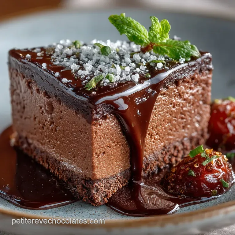 Bonbons au Chocolat Noir Intense Recette Moulée et Ganache Classique