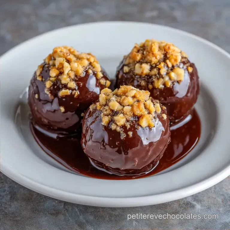 Bonbon Chocolat Pralin&eacute;: C&oelig;ur Croustillant