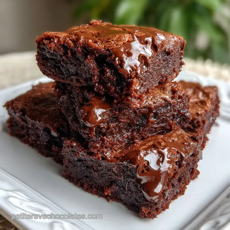 Brownies Fudge Cacao : La Recette Fondant Intense